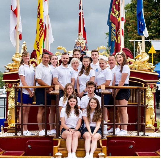 Colwick Park Lifeguards team at Henley Royal Regatta 2019