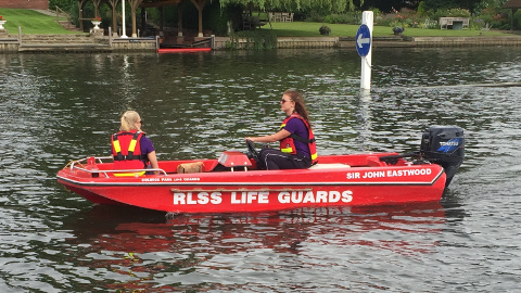 Pirranah Dory safety boat