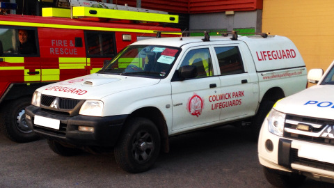 Offroad lifeguard vehicle