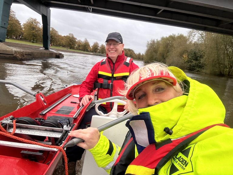 CPL team on lifeboat