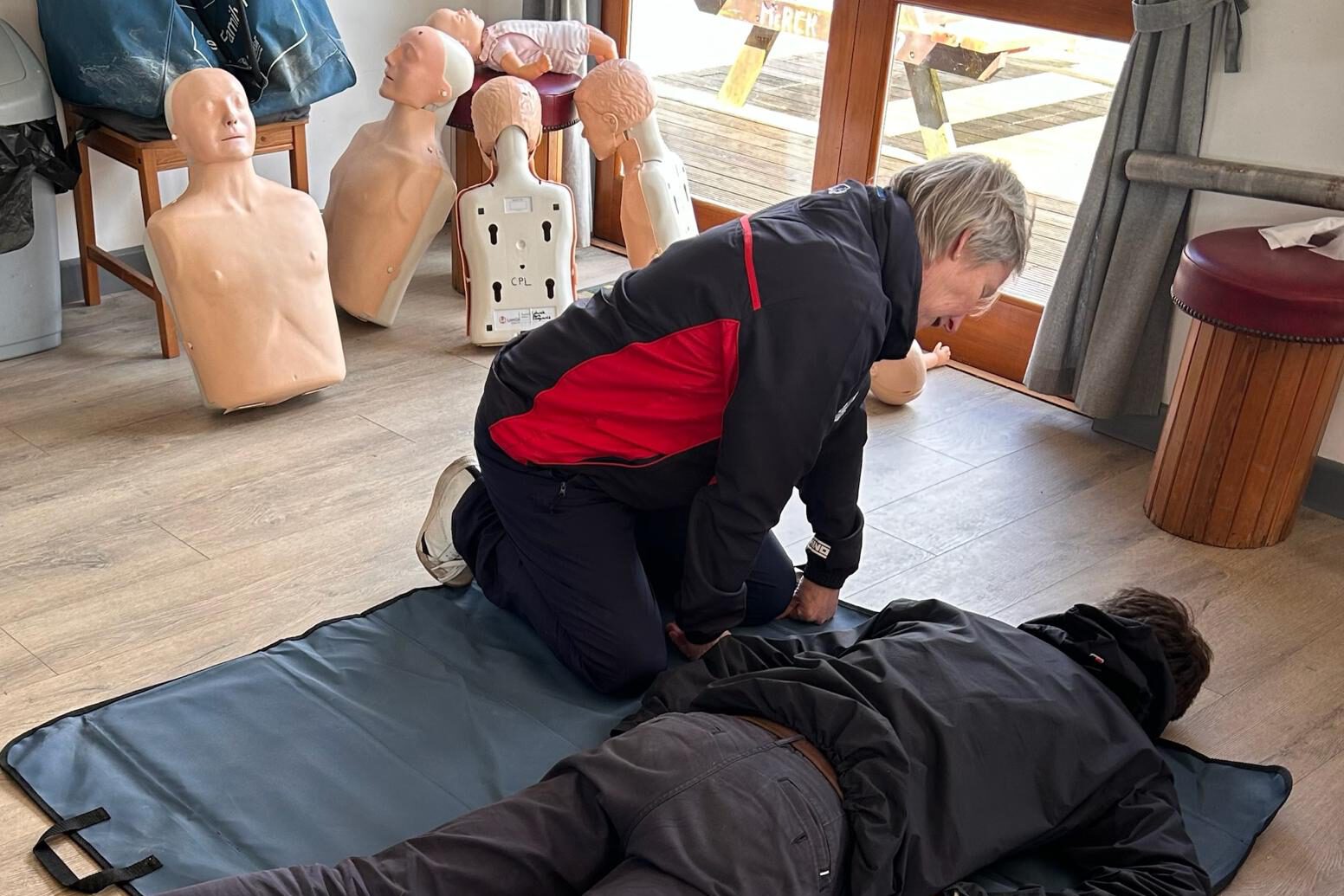 First aid and CPR training