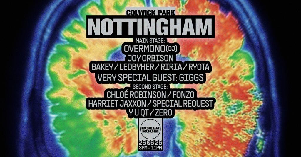 Boiler room Nottingham poster
