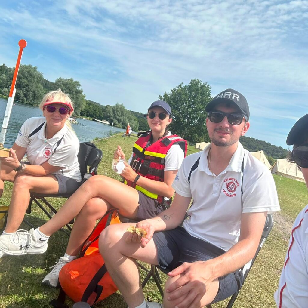 Lifeguards on break at Henley Qualifiers 2026